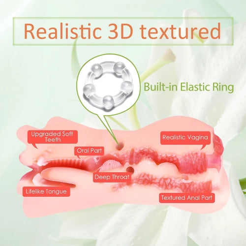 Real-life skin, smooth and elastic